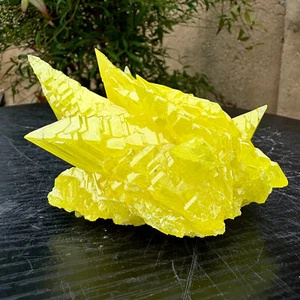 326G Minerals ** LARGE NATIVE SULPHUR OnMATRIX Sicily - Picture 1 of 15