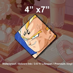 Anime Fighter Dragon Cartoon Vinyl Bumper Waifu Sticker Manga Waterproof - Foto 1 di 2