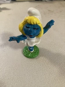 Figura Pitufina Bailarina Los Pitufos PVC Peyo De Colección - Imagen 1 de 2