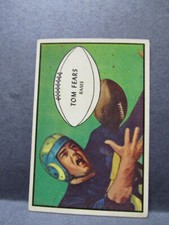 TOM FEARS   1953 Bowman Football Card   #36