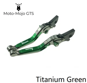 Vespa GTS GTV GT Bi & Tri Coloured Folding Levers 125 200 250 300 - Picture 1 of 3
