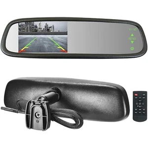 Master Tailgaters Rear View Mirror with Ultra Bright 4.3" Auto Adjust Brightness - Picture 1 of 9