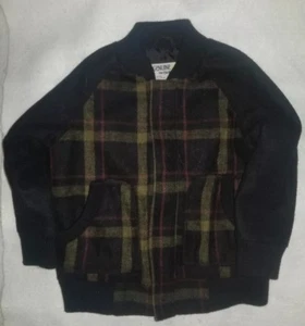 Chaqueta a cuadros con cremallera de mezcla de lana para niños OshKosh B'Gosh talla 2T - Imagen 1 de 5