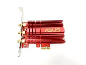 Asus PCE-AC68 Dual-band 3x3 802.11ac PCI-E Wireless Adapter - Picture 1 of 6