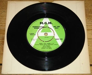 ERIC BURDON ANIMALS ~ WHEN I WAS YOUNG b/w SANDOZ GIRL ~ UK MGM DEMO 7" 1967 - Imagen 1 de 4