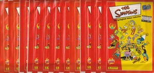 ✪ THE SIMPSONS The Springfield Sticker Collection, Panini 1999 TÜTE BOOSTER PACK - Picture 1 of 6