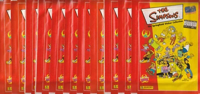 ✪ THE SIMPSONS The Springfield Sticker Collection, Panini 1999 BAG BOOSTER PACK - Image 1 of 4