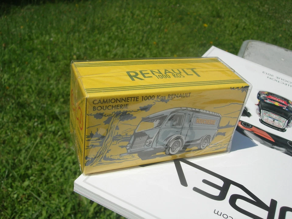 CIJ 1/43  RENAULT 1000 Kgs "BOUCHERIE" fourgon tolé !!!!!!!!! - Photo 1/1