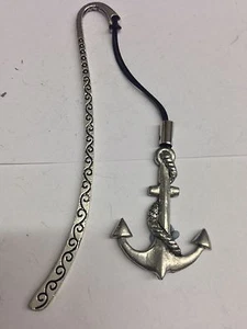 Anchor PP-G20 Pattern Bookmark 3D English pewter charm - Picture 1 of 1