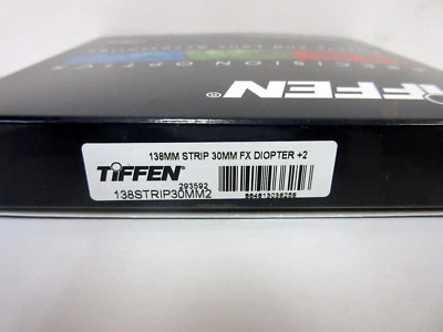 New Tiffen 138mm Strip Diopter (+2, 30mm) - Varied Focus and Diffusion - Image 1 of 4