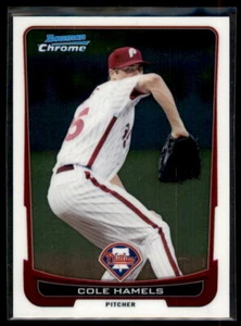 2012 Bowman Chrome Cole Hamels #31 Philadelphia Phillies - Picture 1 of 2