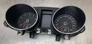 2014 Volkswagen Golf Gti 2.0l Instrument Gauge Cluster Speedometer Id 5k6920973c - Picture 1 of 10