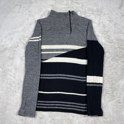 Suéter Smartwool Unisex XS Lana Merino Cuarto Cremallera Pullover Foto 1 de 4