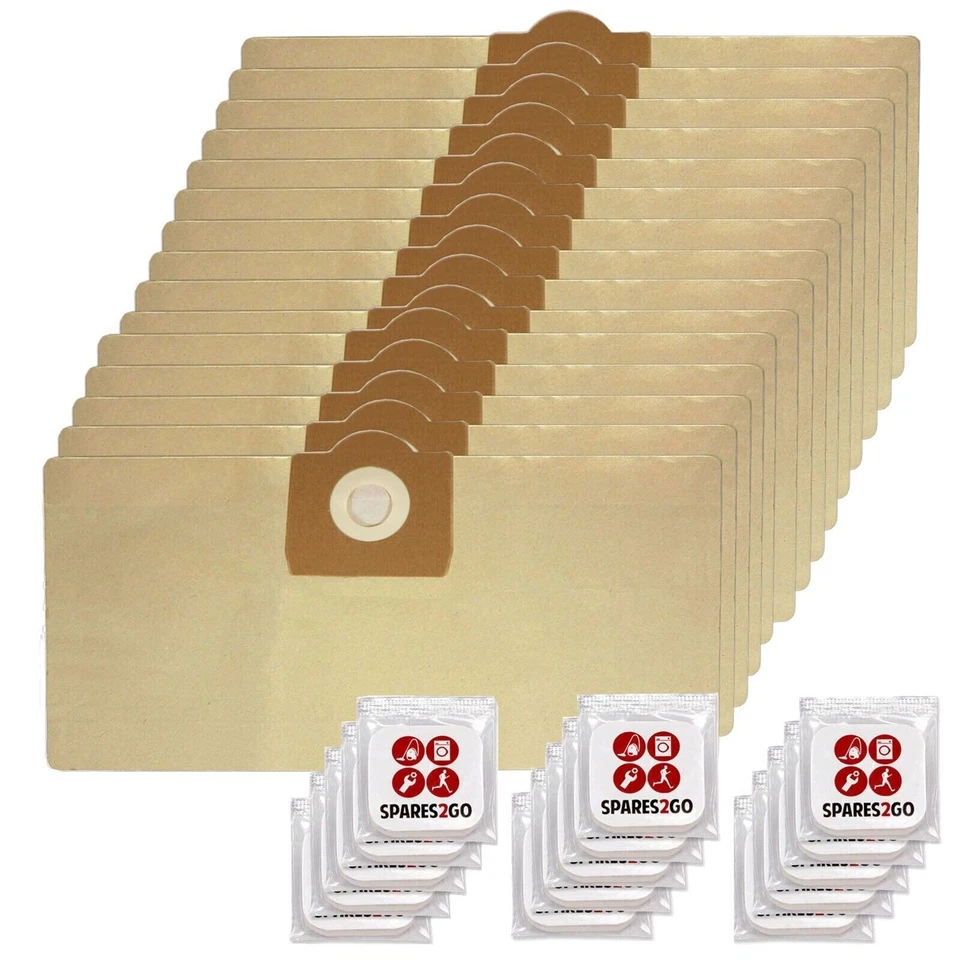 Dust Bags for Bosch Advanced VAC20 2609256F33 3165140912341 ZTB 06033D1270 x15 - Image 1 of 4