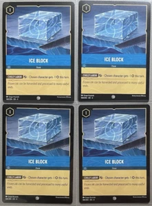 4x Ice Block Playset - Common - Disney Lorcana TCG Ursula's Return #168/204 - Picture 1 of 2