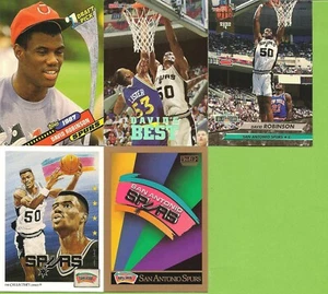 Menge 5 David Robinson verschiedene Basketball Karten   - Bild 1 von 1