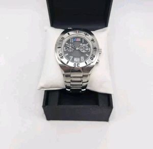 BMW M Power Motorsport Racing Style GTR GTS DTM Sport Design Chronograph Watch - Picture 1 of 6
