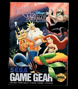 Ariel: The Little Mermaid (Sega Game Gear) *SOLO MANUAL DE INSTRUCCIONES* - Imagen 1 de 2