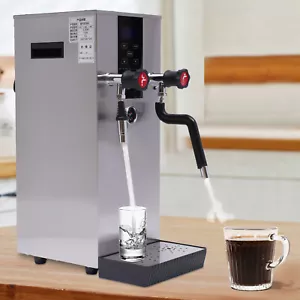 12L Commercial Stainless Steam Water Boiling Machine Espresso Coffee Maker Cafe - Picture 1 of 13