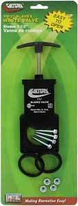 Valterra T1001VP Bladex 1-1/2" Waste Valve with Plastic Handle RV Camper Trailer - Picture 1 of 3