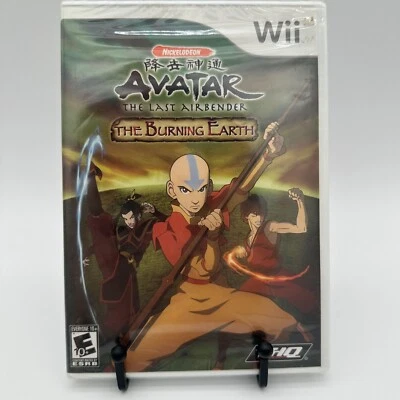 Avatar: The Last Airbender The Burning Earth Nintendo Wii videogame lacrado - Imagem 1 de 2
