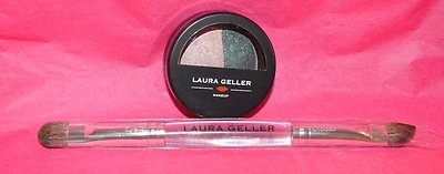 Delineador de sombra de ojos Laura Geller Satén Fresco Mystic Sea Eye Rimz con pincel Foto 1 de 4