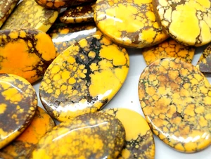 3000 Ct Natural Rare Arizona Yellow Turquoise Mix Shape Untreated Gemstone Lot - Picture 1 of 10