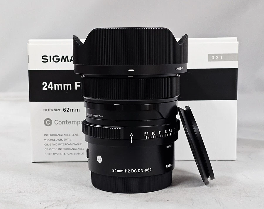 Lente contemporánea Sigma 24 mm f/2 DG DN para montura Sony E (COMO NUEVA) Foto 1 de 1