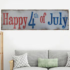 4th of July Party Hanging Plaque Patriotic Craft Home Decor
