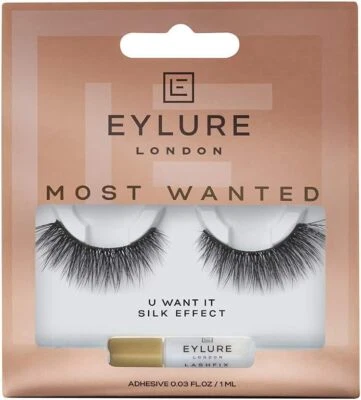 Eylure London False Lashes - Most Wanted Silk Effect - U Want It - Image 1 of 4