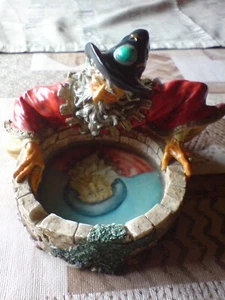 Aschenbecher Zauberer Fantasy Hartplastik  - Bild 1 von 10