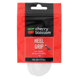 Cherry Blossom Suede Leather Heel Grips - Picture 1 of 4