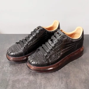 Scarpe uomo pelle fatte a mano taglia US10 - Foto 1 di 10
