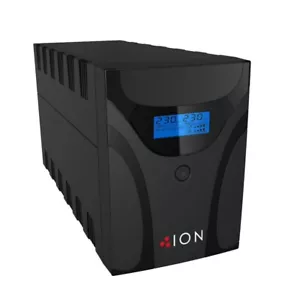 ION F11 2200VA Line Interactive Tower UPS, 4 AU 3Pin Outlets, LCD, Surge Protect - Picture 1 of 2