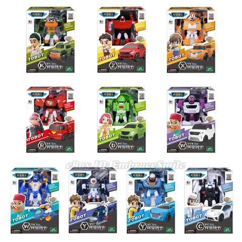 TOBOT Mini X Y Z K R W C D Transforming Robot Kids Toy New Arrival Sealed Cover