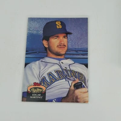 1992 Stadium Club #267 Edgar Martinez Seattle Mariners - Image 1 of 2