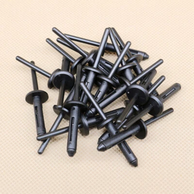 Juego de 20 clips de remache de cubierta de parachoques delantero de 15/32" para Dodge Neon Challenger Foto 1 de 2