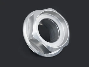 MG-line Hex Nuts for BBS RS Center Caps 15 16 17 18 19 Large Thread 2.76in 1x - Picture 1 of 4