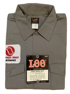 Lee Workshirt Northwest Orient Maintenance Airlines New Dead Stock 15-15 1/2￼ - Picture 1 of 6
