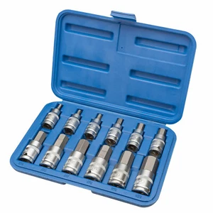 Sechskant Steckschlüsselsatz Satz Einsätze 12 tlg  Werkzeug - Bild 1 von 7