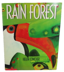 Rain Forest Children's  "Big Book" Helen Cowcher First Scholastic Printing 1991 - Picture 1 of 7