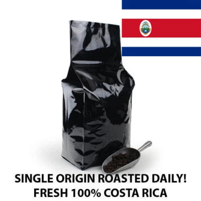 2, 5, 10 LB COSTA RICA FRESH ROASTED COFFEE WHOLE BEAN, GROUND - ARABICA - Image 1 of 4