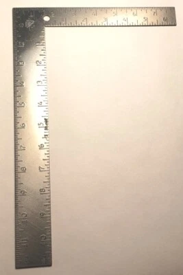 Swanson Tool Co. "Speedline" Square T8 153 12"X8"  1/8th,1/12th,1/16th - Image 1 of 4