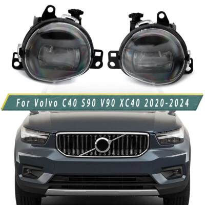 Par de faros antiniebla para parachoques delantero derecho diestro para Volvo C40 S90 V90 XC XC40 2020-2024 Foto 1 de 4