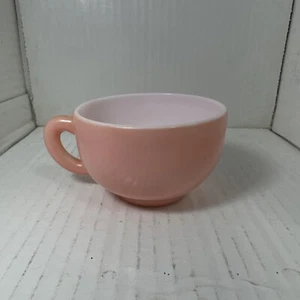 Hazel Atlas Pink Crinoline  Cup No Saucer Vintage Light Pink - Picture 1 of 6