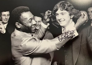 Trevor Francis Birmingham City Signed Photo Pele - COA - 12 x 8" (A4 Size) - Picture 1 of 1