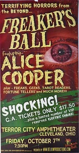 Alice Cooper 2005 Konzert Poster - Bild 1 von 1