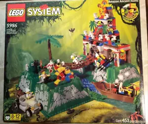 NUEVO Y PRECINTADO - Lego 5986 Amazon Ruinas Antiguas Descatalogado Raro - Imagen 1 de 6