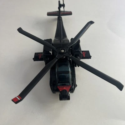 Helicóptero Super Go Bots Warpath 100 % completo 1984 Bandai Tonka Foto 1 de 4