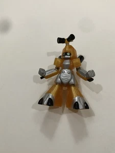MEDABOTS Action 2,5" METABEE Anime Gold Figure Giocattolo Vintage 2002 Hasbro Takara - Foto 1 di 2